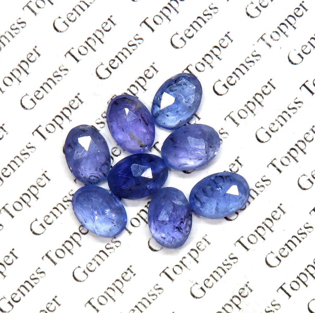 Tanzanite 8x10 mm Oval R-Cut
